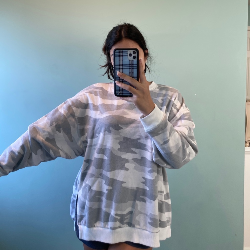 Camo Crewneck
